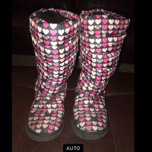Roxy heart moon boots